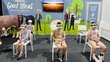 Fresh lemonade, chips on a stick and a VR experience